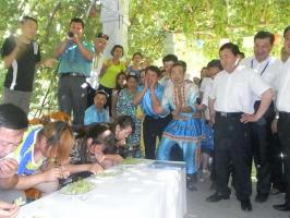 Eating Grape Competition
